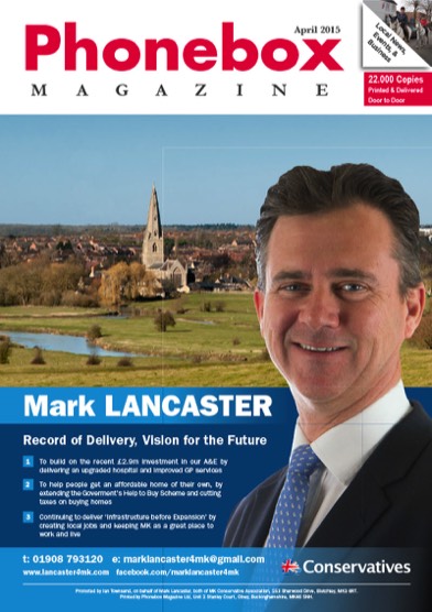 Read Phonebox Magazine April 2015 Issue with Mark Lancaster MP