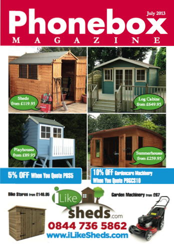 Phonebox Magazine July 2013 issue